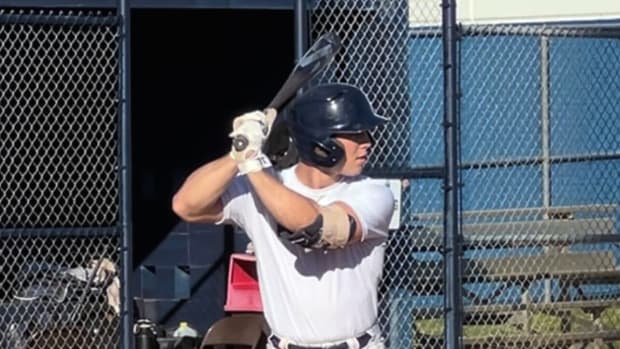 Taravella baseball's EJ Burns. 2/1/2023